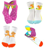 3 Pair Dinosaur Train All Aboard Crew Socks